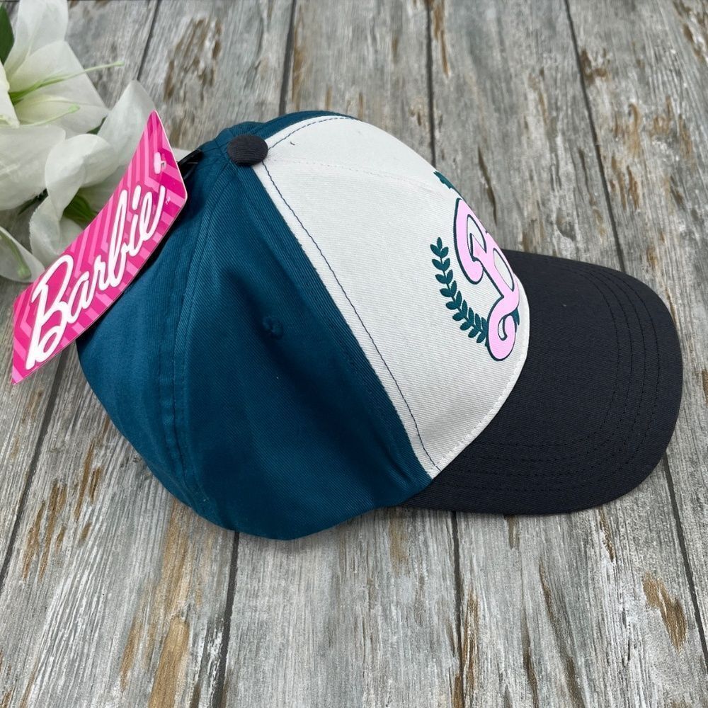 Girls Barbie 75th Anniversary Baseball Hat, One Size Fits Most